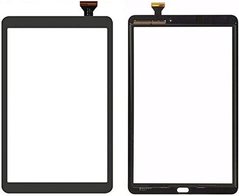 محول رقمي لشاشة اللمس الأصلية باللون الأسود لجهاز Samsung Galaxy Tab A 10.1 - قطع غيار زجاجية لجهاز T580 T585 SM-T580 SM-T585 2016 (لا تشمل LCD) مع مجموعة أدوات + لاصق مثبت مسبقًا in Kuwait