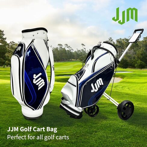 Golf Cart Bag Waterproof PU Leather 2024 New in Kuwait