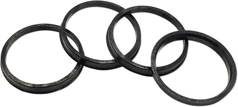 87.1 إلى 78.1 حلقات مركزية، حلقات مركزية بلاستيكية سوداء متوافقة مع تشيفي سيلفرادو تاهو جي إم سي سييرا 1500 يوكون XL، حزمة من 4 in Kuwait