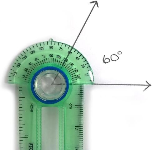 بوصلة EAI Education Slide N' Measure: ألوان متنوعة - مجموعة من 10 قطع in Saudi Arabia