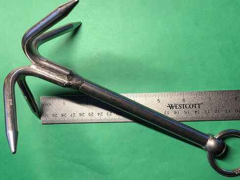 US Stainless Stainless Steel 316 Hook Anchor 8" (200mm) Marine Grade Grapple Grappling Hook in Saudi Arabia