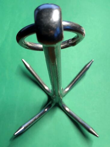 US Stainless Stainless Steel 316 Hook Anchor 8" (200mm) Marine Grade Grapple Grappling Hook in Saudi Arabia
