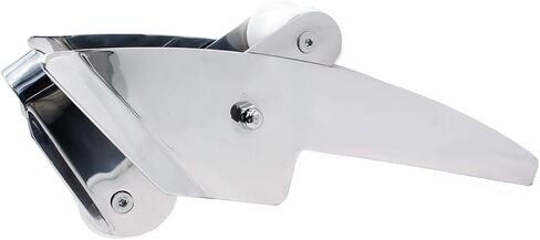 بكرة مرساة ذاتية الإطلاق مقاس 16.5 بوصة من الفولاذ المقاوم للصدأ 316 مع أسطوانة مزدوجة محورية لـ 16.5 رطل - 33 رطل بكرات القوس المحورية للقوارب in Kuwait