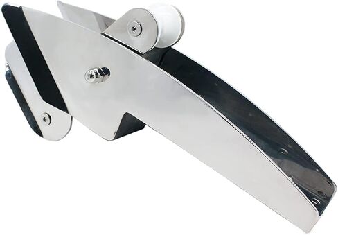 بكرة مرساة ذاتية الإطلاق مقاس 16.5 بوصة من الفولاذ المقاوم للصدأ 316 مع أسطوانة مزدوجة محورية لـ 16.5 رطل - 33 رطل بكرات القوس المحورية للقوارب in Kuwait