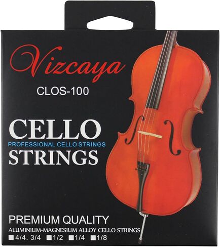 مجموعة كاملة من أوتار التشيلو عالية الجودة (A-D-G-C) للمبتدئين بمقاس 4/4 و3/4، واستبدال التشيلو للطلاب in Kuwait