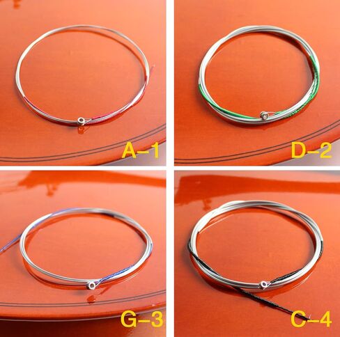 مجموعة كاملة من أوتار التشيلو عالية الجودة (A-D-G-C) للمبتدئين بمقاس 4/4 و3/4، واستبدال التشيلو للطلاب in Kuwait