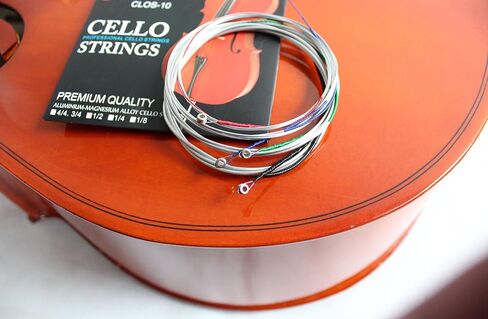 مجموعة كاملة من أوتار التشيلو عالية الجودة (A-D-G-C) للمبتدئين بمقاس 4/4 و3/4، واستبدال التشيلو للطلاب in Kuwait