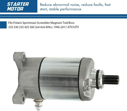 Starter for 1995-2014 Sportsmen Sportsmen Ranger Magunm Trail Blazer Trail Boss 335 400 450 500 ATVS Polaris 3090188 3084981 57-2688 Starter Motor in Saudi Arabia