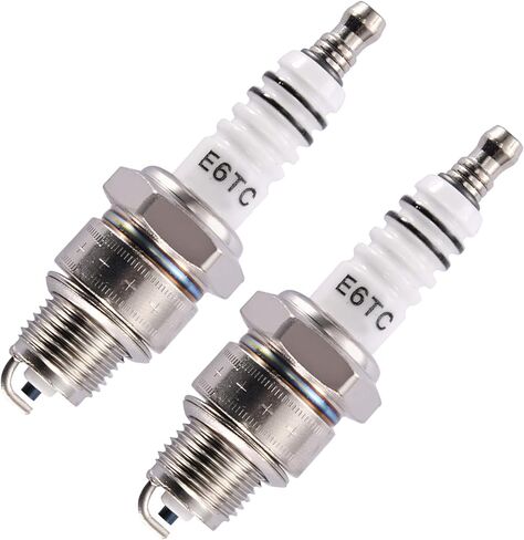 GOOFIT E6TC Spark Plug Replacement for 152F 154F 50cc 70cc 90cc 110cc Motorcycle ATV Go-karts Mini Bike 150cc Moped,Pack of 1 in Kuwait