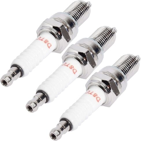 حزمة من 5 شمعات الإشعال D8TC D8EA DR8EA لـ CG 125 125cc-150cc 200cc 250cc GY6 CG125 CF250 CH250 دراجة نارية ATV رباعية سكوتر Go Kart Moped Pit Dirt Racing Pocket Mini Bike Chinese Buggy TaoTao in Kuwait