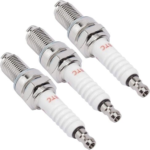 حزمة من 5 شمعات الإشعال D8TC D8EA DR8EA لـ CG 125 125cc-150cc 200cc 250cc GY6 CG125 CF250 CH250 دراجة نارية ATV رباعية سكوتر Go Kart Moped Pit Dirt Racing Pocket Mini Bike Chinese Buggy TaoTao in Kuwait