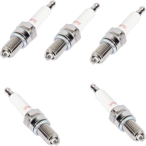 حزمة من 5 شمعات الإشعال D8TC D8EA DR8EA لـ CG 125 125cc-150cc 200cc 250cc GY6 CG125 CF250 CH250 دراجة نارية ATV رباعية سكوتر Go Kart Moped Pit Dirt Racing Pocket Mini Bike Chinese Buggy TaoTao in Kuwait