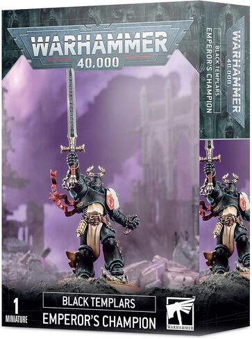 ورشة الألعاب - Warhammer 40,000 - Black Templars: بطل الإمبراطور in Kuwait