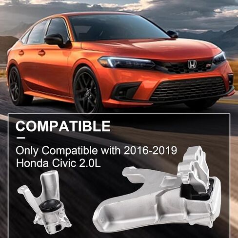 5Pack Engine Motor Mount and Transmission Mount Kit Compatible with 1996-2000 Honda Civic 1.6L L4 Replaces# A6520 A6502 A6556 A6506 A6526, Front and Rear, Automatic Transmission in Kuwait
