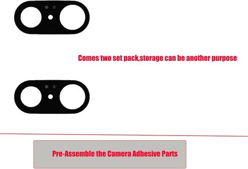 (2set Pack) Pixel 7 Back Camera Glass Repalcement Rear Glass Lens Cover Parts for Google Pixel 7 GVU6C GQML3 6.3 Inches in Saudi Arabia