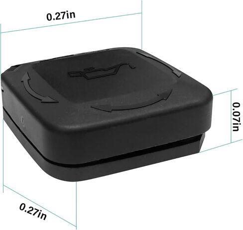 Engine Oil Filler Cap 11127500568 Compatible with BMW E46 E60 E85 E90 325Ci 325i 330i 525i in Saudi Arabia