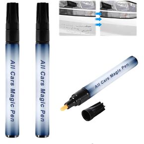 Car Scratch Repair Pen Set, All Cars Magic Pen for Car Scratches, Magic Car Paint Scratch Repair, Fits All Car Colors(2pcs)