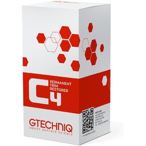 Gtechniq C4 Permanent Trim Restorer 15ml - Revitalize Tired, Faded, Discoloured Car and Vehicle Trim - Premium Weather Protection, UV Resistant, Leaves No Unattractive Gloss - 2 Year Durability