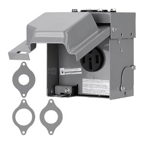 50 amp RV Receptacle / 50 amp RV Power Outlet Box