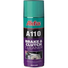 AKFIX A110 أجزاء مكابح منظف - مزيل غبار قوي ومزيل الصدأ ، علبة منظف الفرامل ، منظف يدوي لميكانيكا السيارات والقابض | 2 حزمة ، 16.9 أوقية