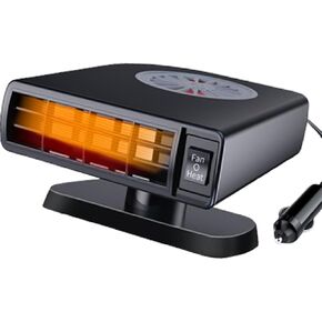 12V Portable Heater for Car 150W Portable Windscreen Defogger Defroster Fast Heating, 360° Rotatable Protable Defroster Demister for Vehicle