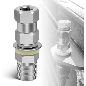 Anina CB Radio Antenna SO-239 COB MOUNT موصل الثقيلة الموصل القياسي 3/8 × 24
