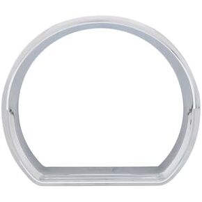 United Pacific 41756 - Gauge Bezel - CHROME CENTER DASH SPEED/TACHOMETER SAVER