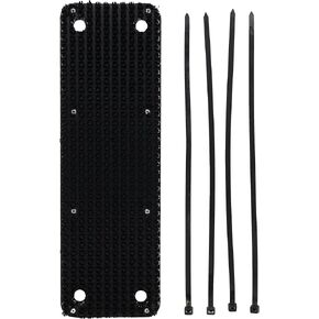 RoadPro Cab Step Mat RPCF6018 RV Landing Step Boot Brush Mat Tractor Trailer Camper Truck-Black