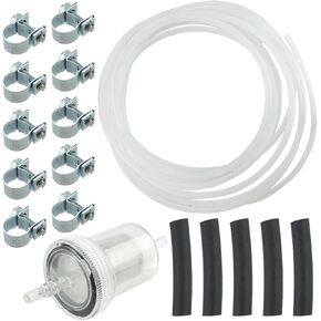 Carbhub Inline Fuel Hose Clip Filter Pipe Line Kits Fit for Webasto Eberspacher Diesel Heater 5M