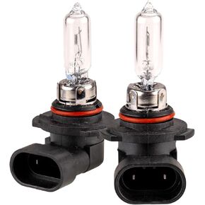 9005 Headlight Bulb 9005 Halogen Bulbs - Low Beam And High Beam - Super Bright OEM No Flashing 12V 55W 3800K Amber Yellow, 2 Pack