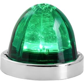GG Grand General 81617 3.5 بوصة خضراء/خضراء Super Star 1 LED البطيخ مع مدي الفولاذ المقاوم للصدأ