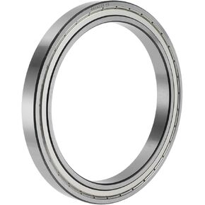 ACROPIX 6834ZZS Deep Groove Ball Bearings 170x215x22mm P5 Double Metal Seal Lubricated Bearings 1 Pc Car Scooter Skateboard Wheel Universal Silver Tone