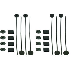 Derale 13001 Insta-Mount Rods/Pads-Plastic Nylon Tooler Kit (حزمة 2)
