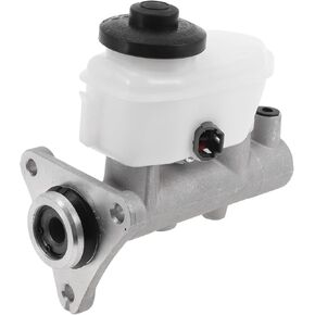 Brake Master Cylinder with Reservoir No.4720133030 for Toyota Camry 1992-1994 Hydraulic Master Cylinder Silver Tone,White Aluminum Alloy,Plastic 1 Pc