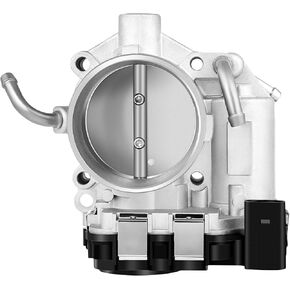 Throttle Body Air Restrictor Assembly, SCITOO Throttle Plate Kits 674013 Compatible with 2005 2006 2007 for Volkswagen for Jetta 2.5L, 2006 2007 for Volkswagen Rabbit/Type 1 2.5L