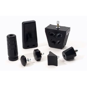 Fabtech FTS92001BK Front Hydraulic Bump Stop