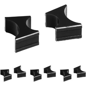 Prothane 19-1719-BL Black 1.5" X 2.5" Shock Reservoir Mount (Pack of 4)
