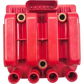 Performance Ignition Coil Pack Set Of 1 Compatible With Volkswagen Beetle Jetta Golf Nuevo Gol Clasico 1.6 2.0 Replacement For UF484 0986221049 06A905097A 06A905097