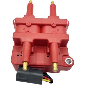 Performance JDM Ignition Coil Pack 22433-AA430 مجموعة من 1 متوافقة مع Subaru Forester Legacy Impreza WRX STI GC8 GF8 SF8 2.5 2.0T EJ205 EJ25 EJ254 EJ20