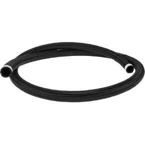 6.5ft AN4 Fuel Line Hose 4AN Vacuum Hose Automotive Fuel Hose 6.5ft 0.22"ID 0.44"OD Black CPE Rubber,Nylon Braided