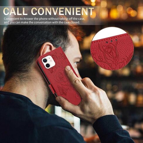 Jancalm for iPhone 11 Wallet Wallet ، [RFID LOCKing] [CARD CASH SLOTS] in Kuwait