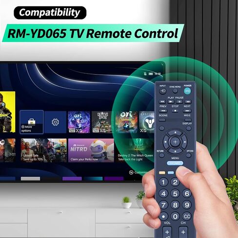 RM-YD023 RMYD023 تم استبدال التحكم عن بعد لـ Sony LCD LED BRAVIA TV HDTV KDL-32VL140 KDL-32XBR6 KDL-37XBR6 KDL-46WL14100 KDL-40V4150 KDL-40WL140 KDL-46WL 6 KDL-40XBR6 in Kuwait