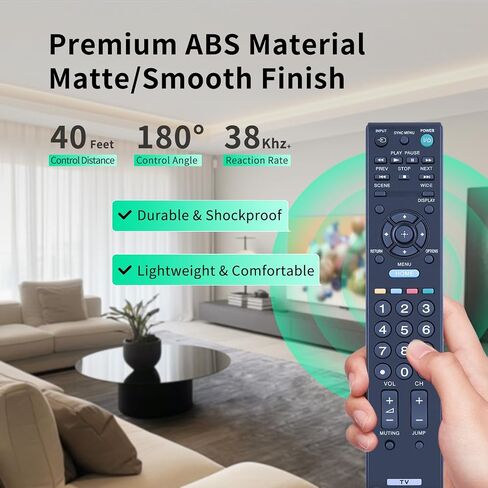 RM-YD023 RMYD023 تم استبدال التحكم عن بعد لـ Sony LCD LED BRAVIA TV HDTV KDL-32VL140 KDL-32XBR6 KDL-37XBR6 KDL-46WL14100 KDL-40V4150 KDL-40WL140 KDL-46WL 6 KDL-40XBR6 in Kuwait