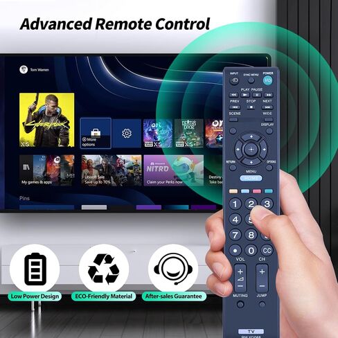 RM-YD023 RMYD023 تم استبدال التحكم عن بعد لـ Sony LCD LED BRAVIA TV HDTV KDL-32VL140 KDL-32XBR6 KDL-37XBR6 KDL-46WL14100 KDL-40V4150 KDL-40WL140 KDL-46WL 6 KDL-40XBR6 in Kuwait