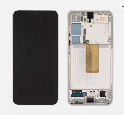 OLED for Samsung Galaxy S23 Plus Plus Screen Presentive لعرض Samsung S23 Plus LCD SM-S916B SM-S916U SM-S916W LCD Digitizer Touch Associal مع إطار (إصدار الولايات المتحدة ، مع بصمات الأصابع) (أسود) in Kuwait