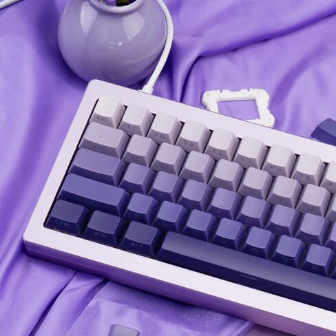 136 مفاتيح كرز ملف تعريف تألق من خلال مجموعة Keycaps PBT ، طباعة مفاتيح مفاتيح متدرج وردي ، مفتاح مفاتيح مفاتيح بيضاء مخصصة مخصصة للإضاءة الخلفية للوحة مفاتيح ANSI/ISO تخطيط ANSI/ISO. in Kuwait