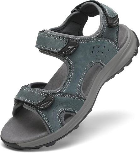 صنادل رياضية للرجال من FLARUT للمشي لمسافات طويلة في الهواء الطلق، صنادل مشي مفتوحة عند أصابع القدم لأحذية المياه الصيفية والشاطئ in Kuwait