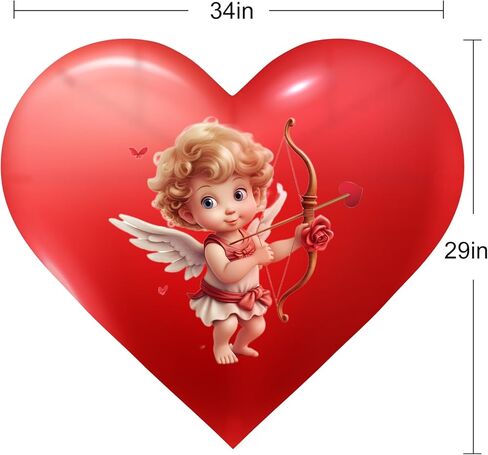HENGDA KITE Cordate Kite، للأطفال والكبار، سهلة الطيران، تصميم ممتاز للنسيج والهيكل، الصور جميلة بدقة عالية، مناسبة للمبتدئين (34 × 29) باللون الوردي in Kuwait
