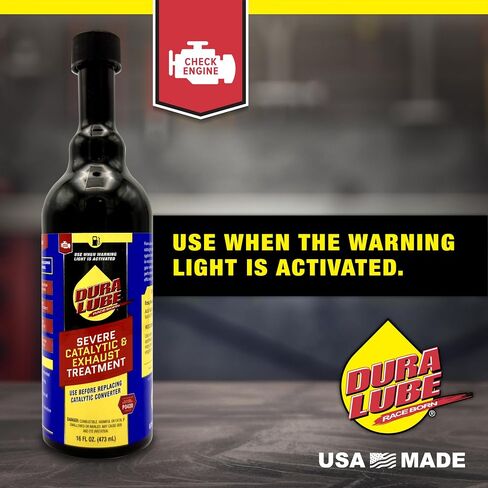 DURA LUBE 2 Pack Severe Catalytic and Exhaust Treatment Cleaner Fuel Additive, 16 fl. Oz, 2-Pack Combo Pack in Saudi Arabia
