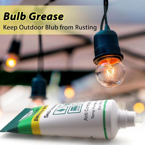 Keze Dielectric Grease الشحم الكهربائي للموصلات Grasa Dielctrica البطارية الحامي الجنية السيليكون DI الشحم الكهربائي لملفات الإشعال الأسلاك شرارة شرارة ، 1 أوقية 2 حزمة in Saudi Arabia